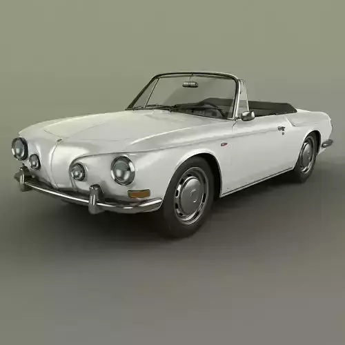 Volkswagen Karmann Ghia Typ 34 Convertible 3D model
