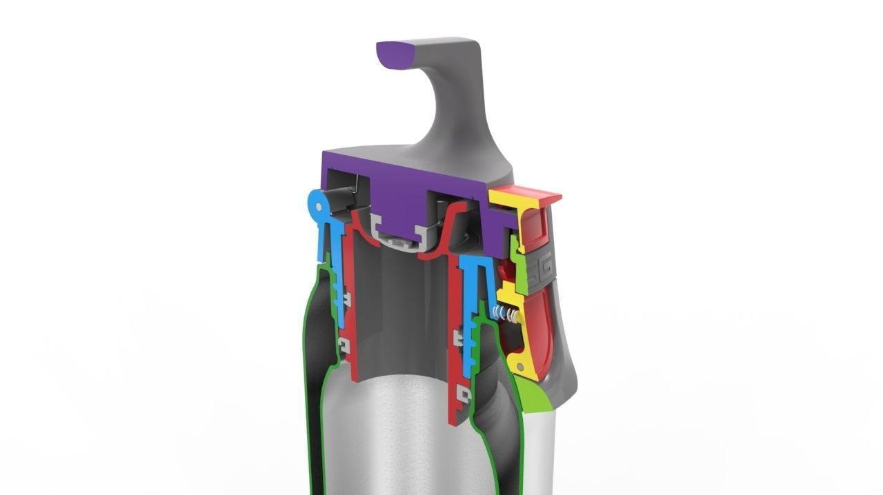 Sigg Hot and Cold One 300ml Thermal Flask 3D model_4