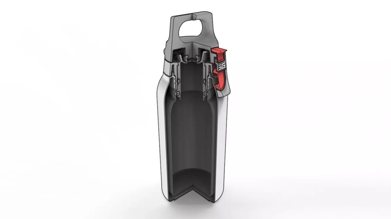 Sigg Hot and Cold One 300ml Thermal Flask 3D model_0