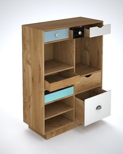 Chest of Drawers Modolfr  3D model