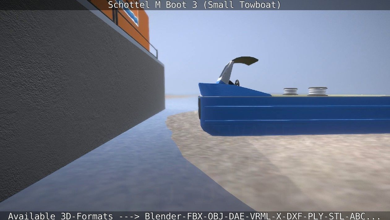 Schottel M Boot 3 Low-poly 3D model_27