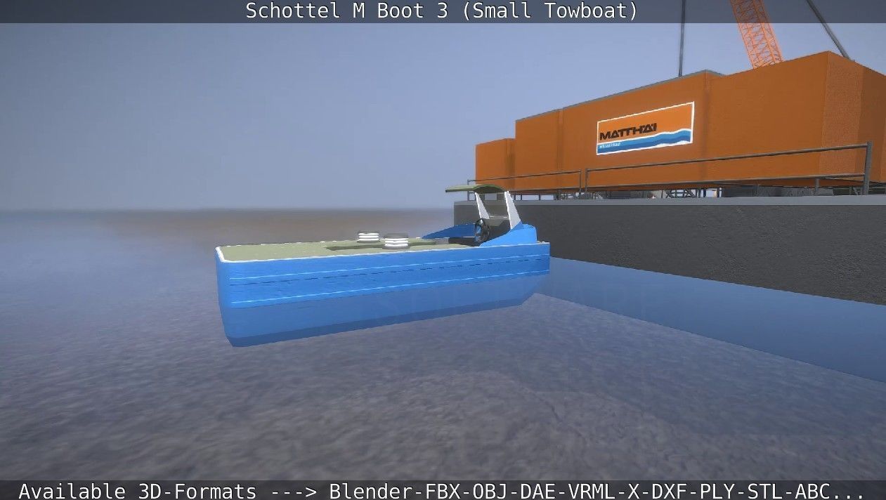 Schottel M Boot 3 Low-poly 3D model_20