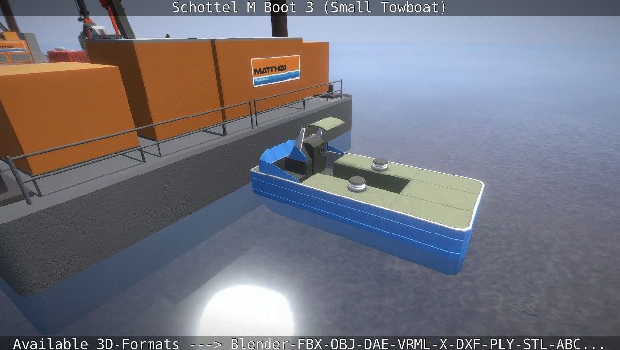 Schottel M Boot 3 Low-poly 3D model_16