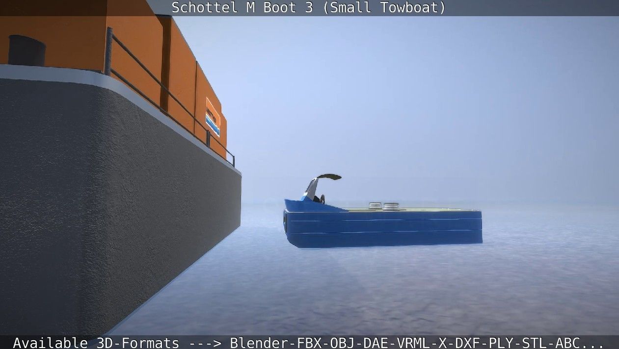 Schottel M Boot 3 Low-poly 3D model_25