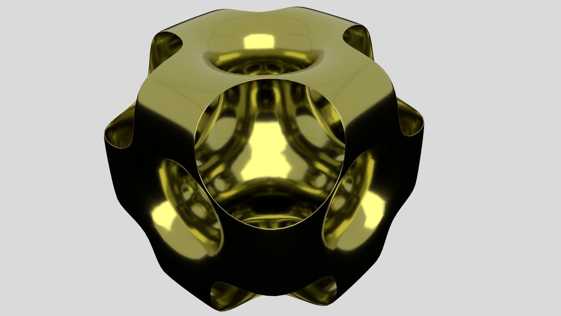 Ported Cube 3D print model_2