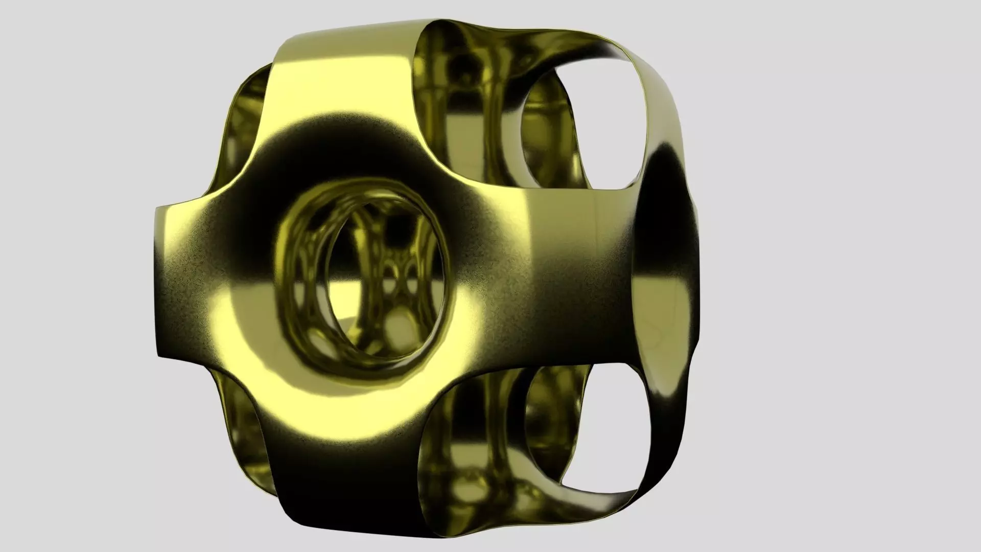 Ported Cube 3D print model_0