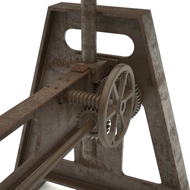 Gordons Adjustable Table 3D model_1