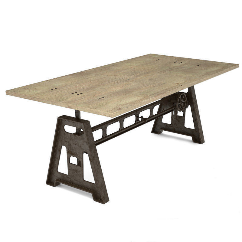 Gordons Adjustable Table 3D model_3