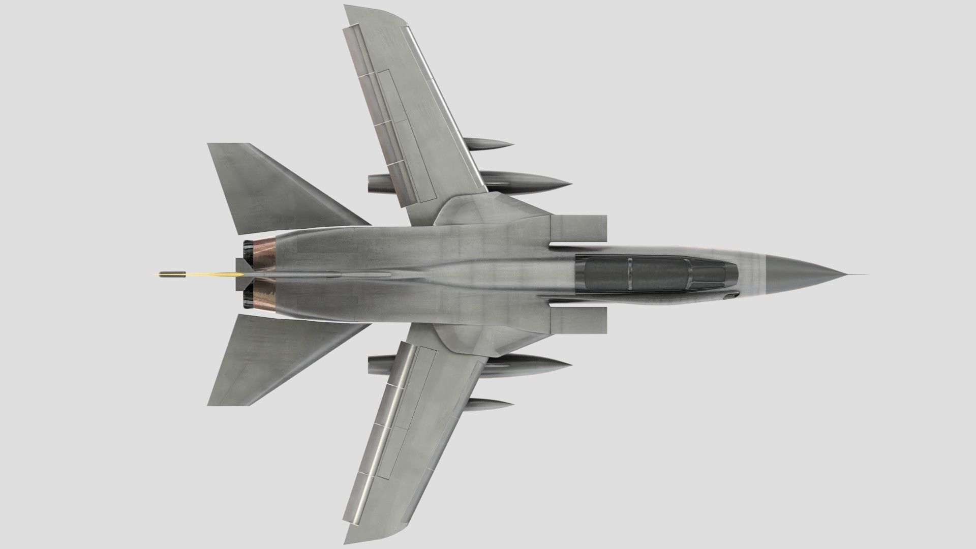 GR-4 tornado Low-poly 3D model_7