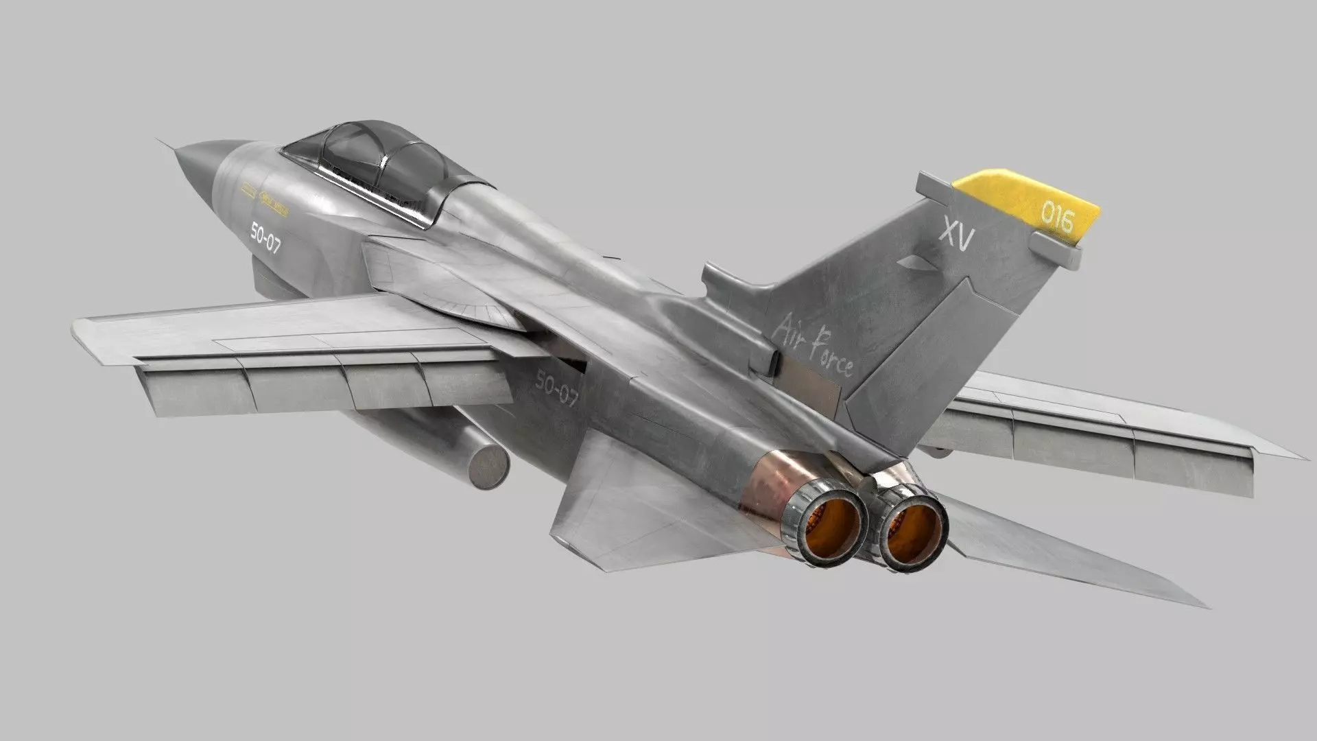 GR-4 tornado Low-poly 3D model_0