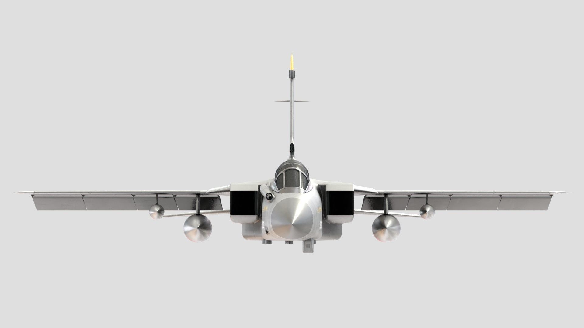 GR-4 tornado Low-poly 3D model_8