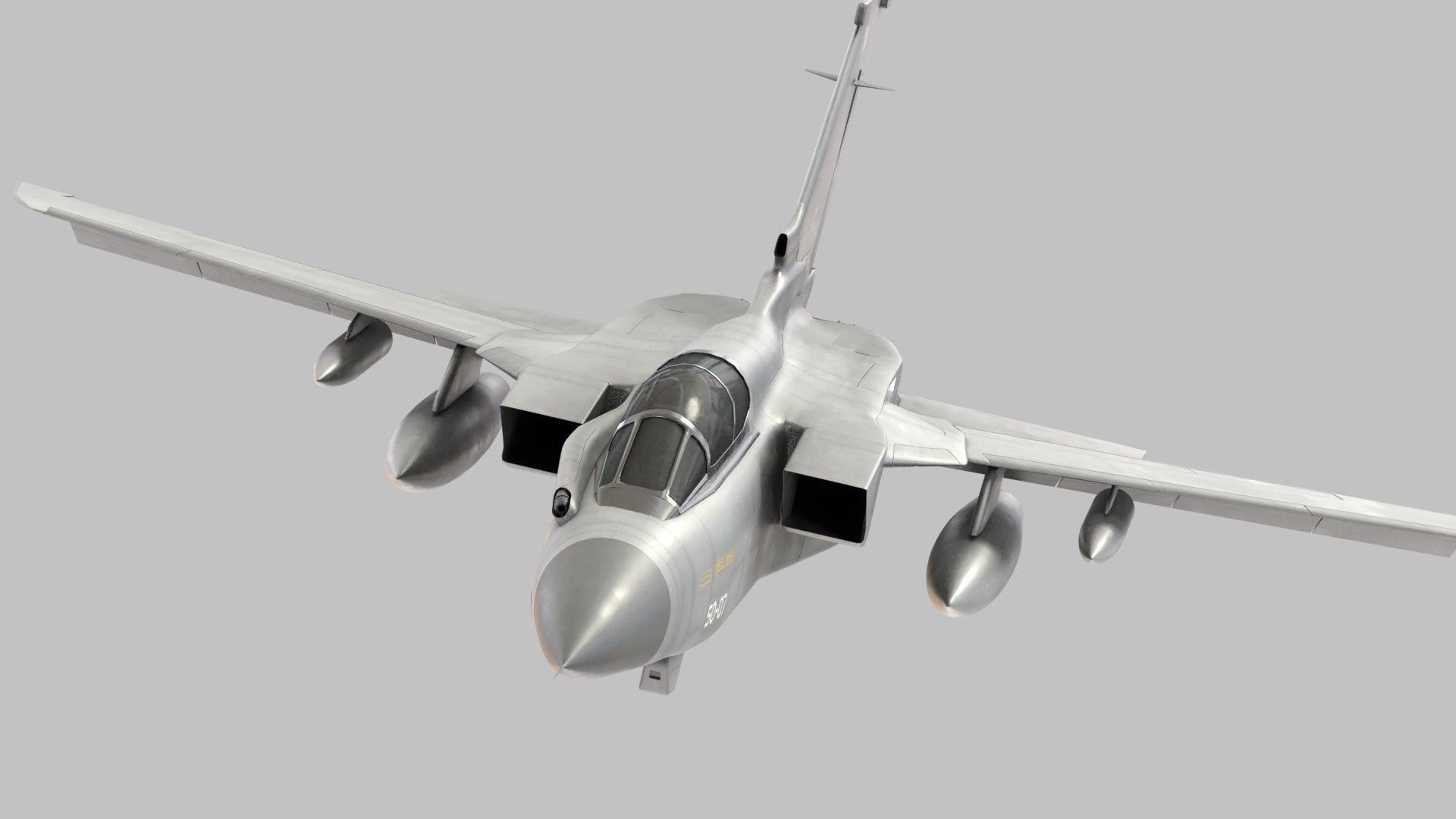 GR-4 tornado Low-poly 3D model_3