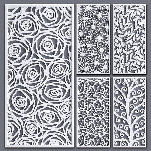 Decorative panel 10 3D model