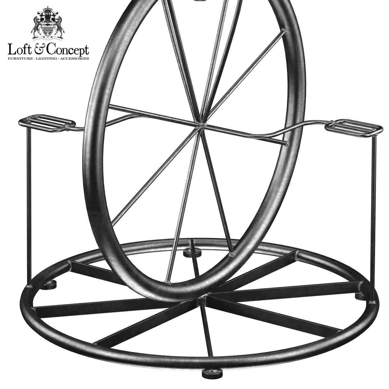 Bar Stool Bicycle Lovt 3D model_3