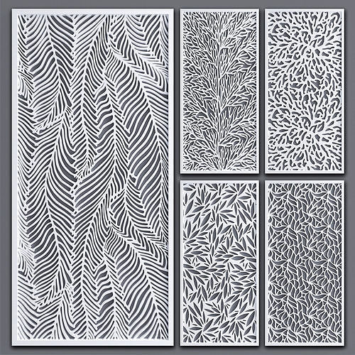 Decorative panel 12 3D model