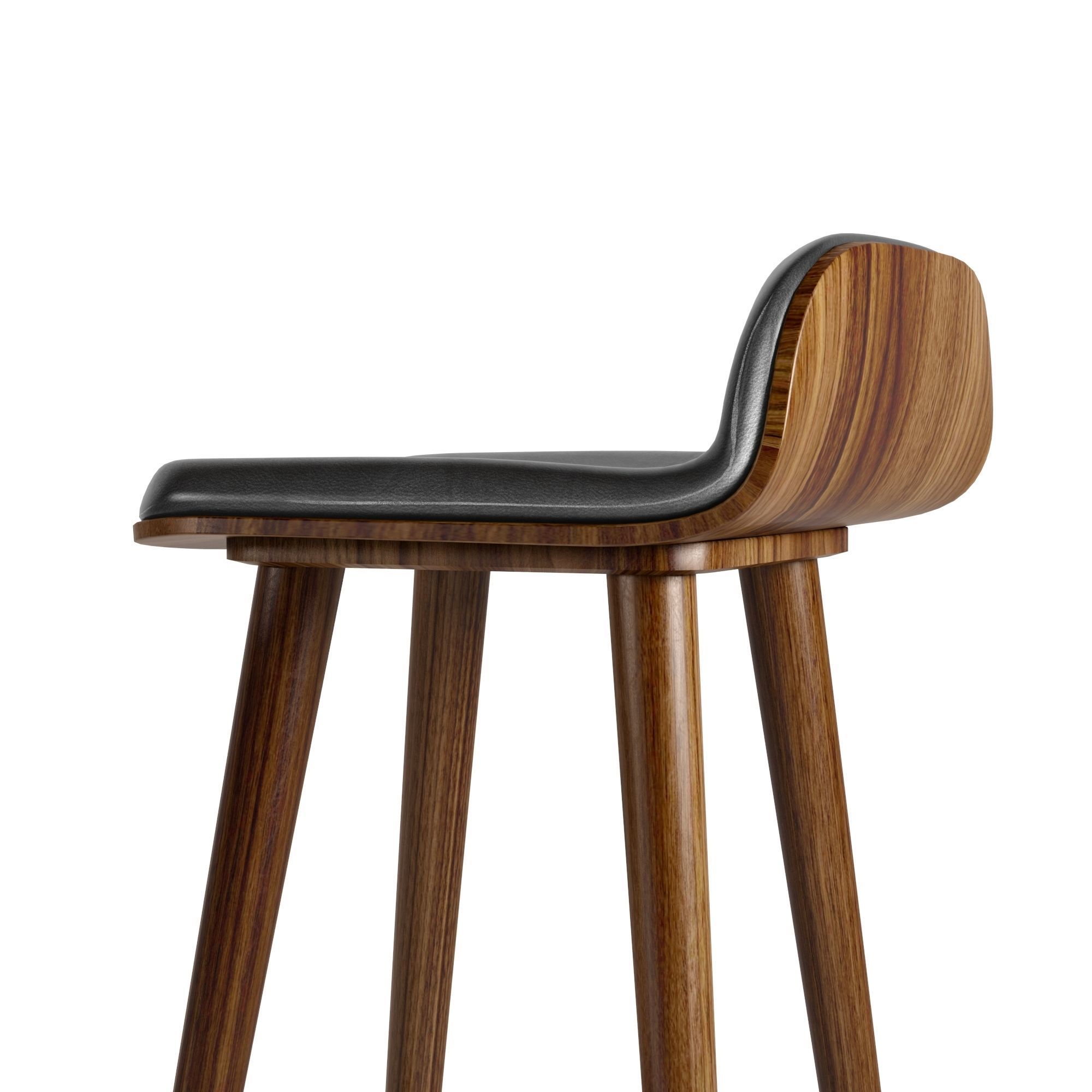 Article Sede Bar Stool And Counter Stool 3D model_5