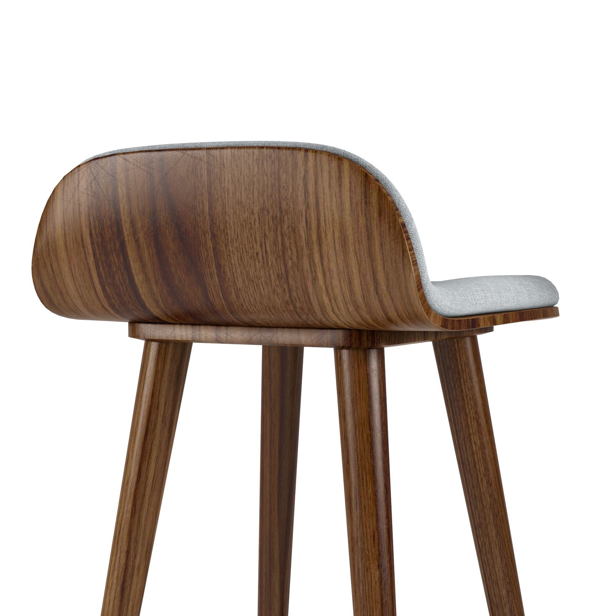 Article Sede Bar Stool And Counter Stool 3D model_3