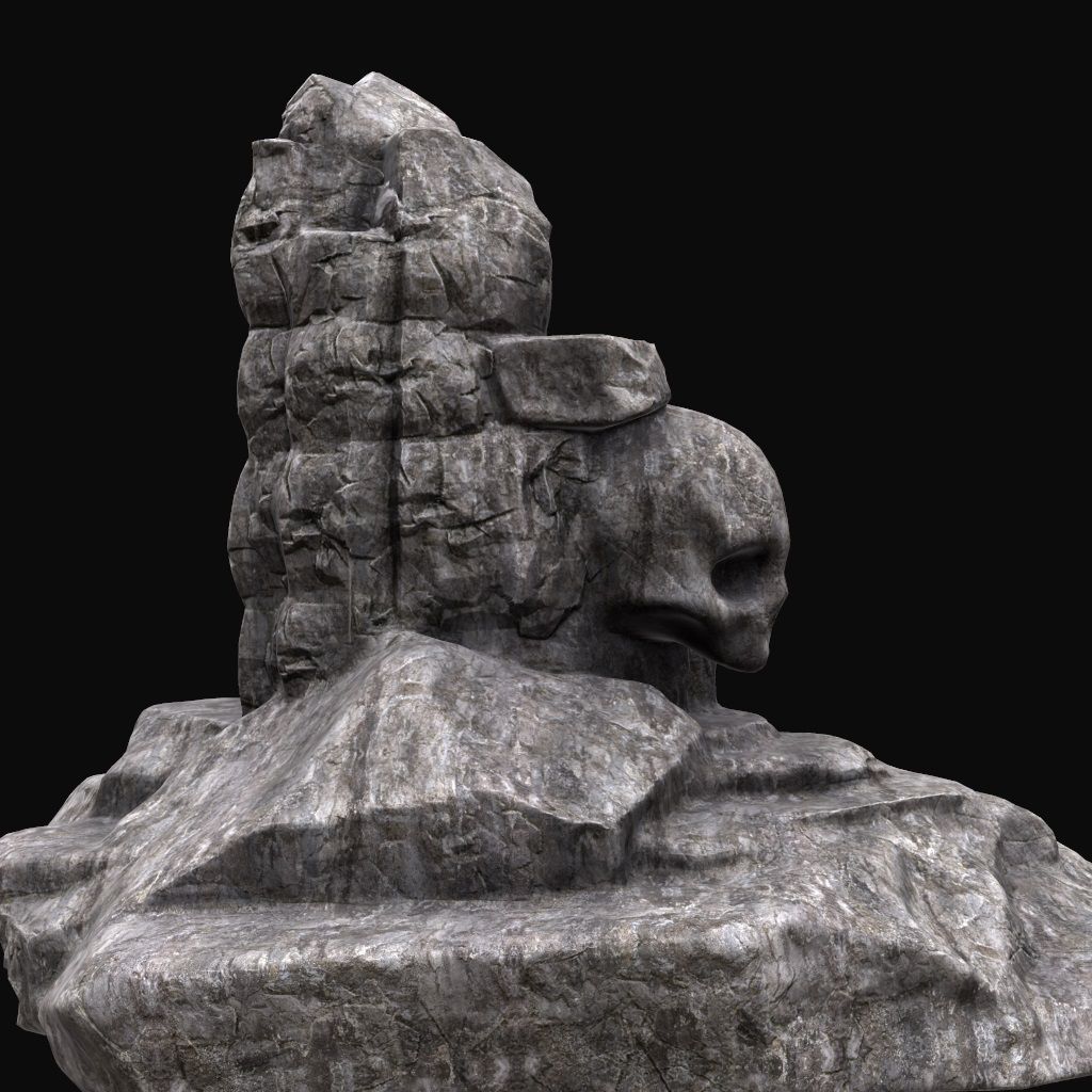 skull mountain 6 3D model_7