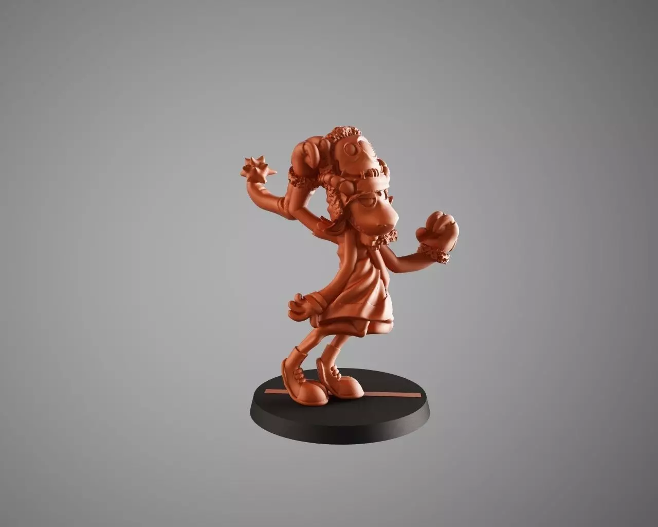 goat 2 figurine 3D print model