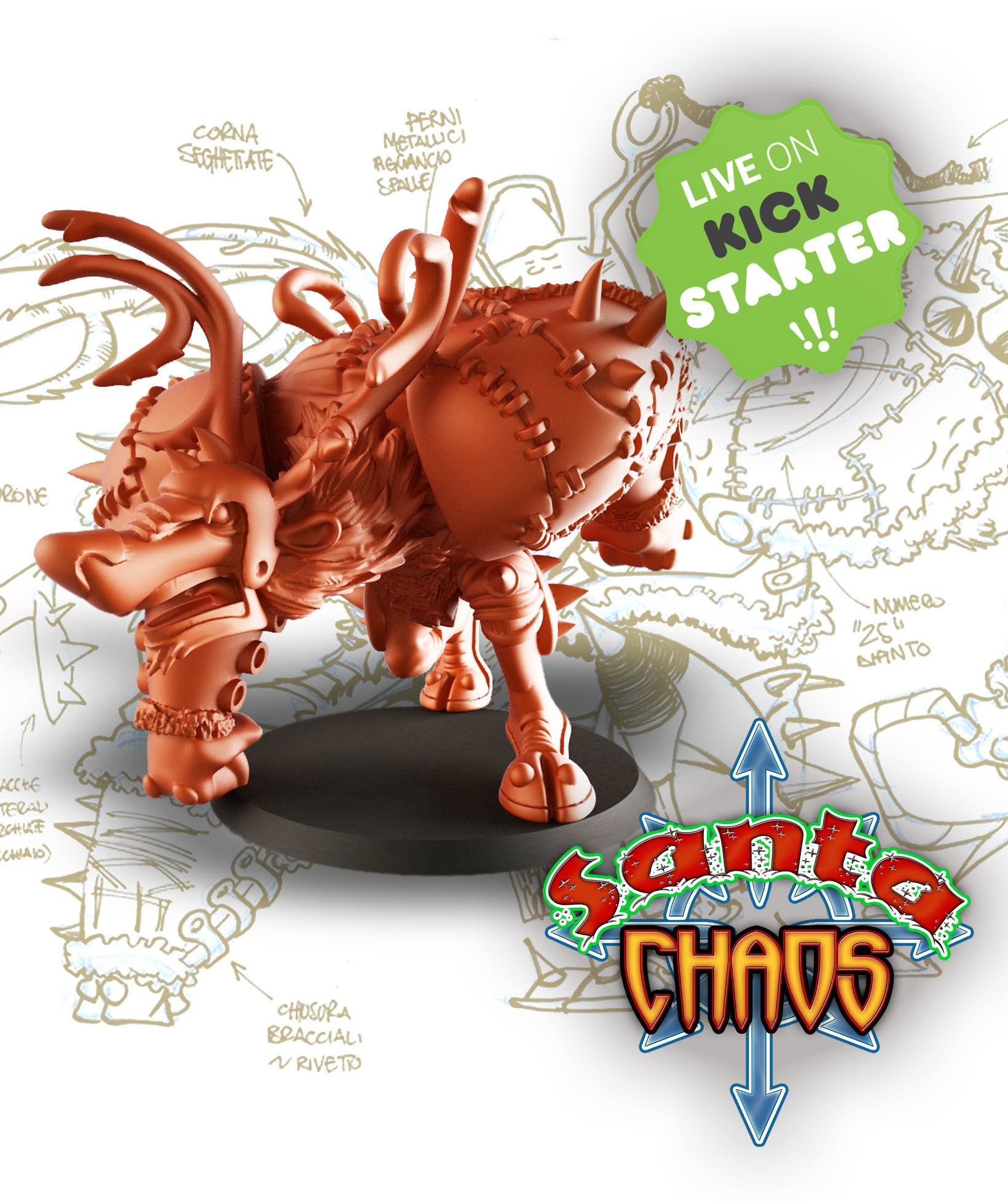 Rudenolf figurine 3D print model_4