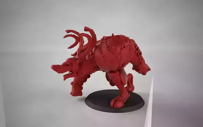 Rudenolf figurine 3D print model