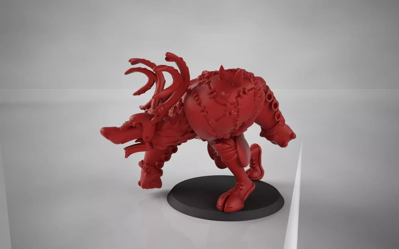 Rudenolf figurine 3D print model_0