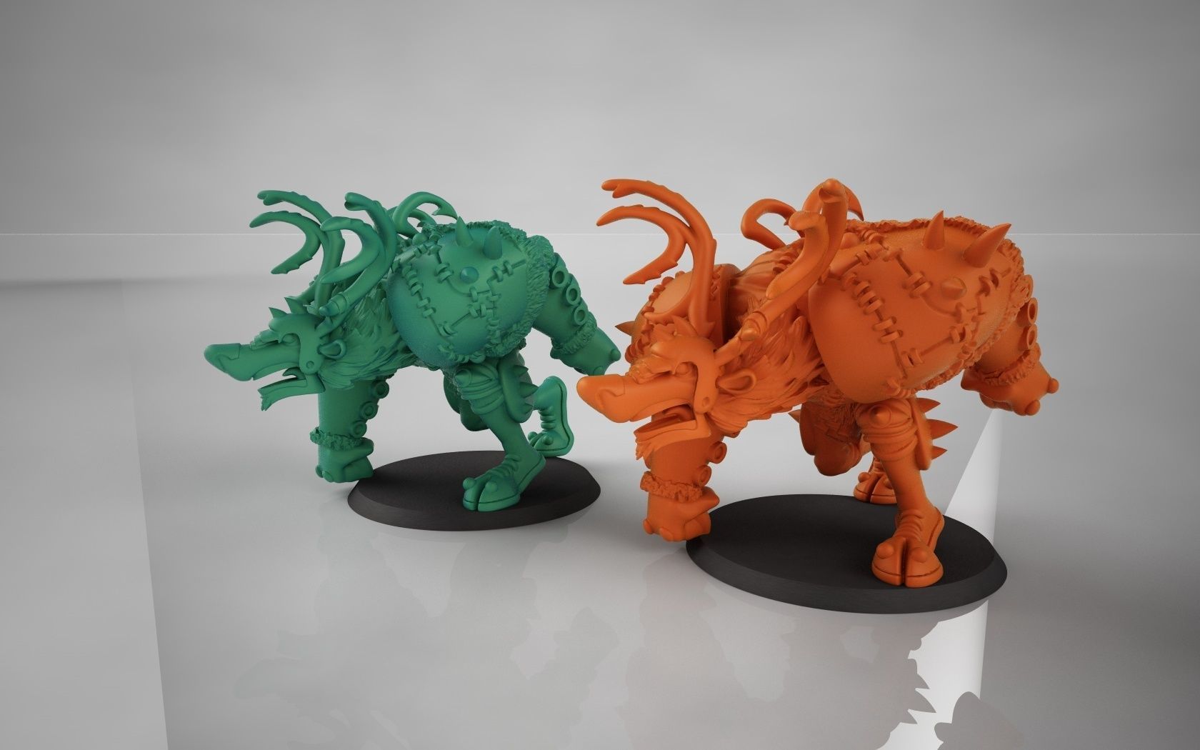 Rudenolf figurine 3D print model_1