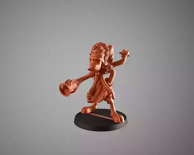Bell goat 3D print model