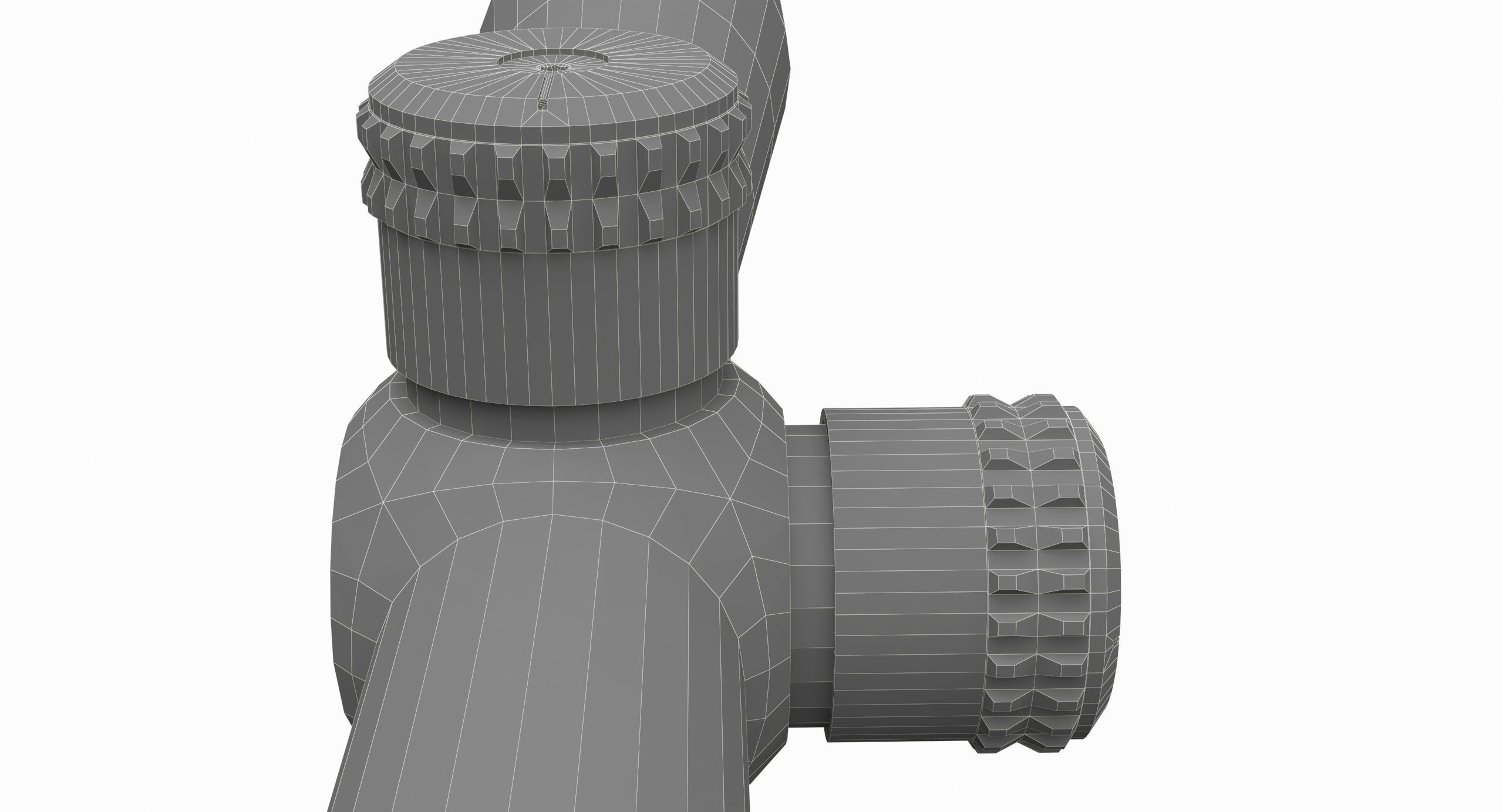 Vortex Optics Diamondback 4-12X40 Riflescope Low-poly 3D model_11