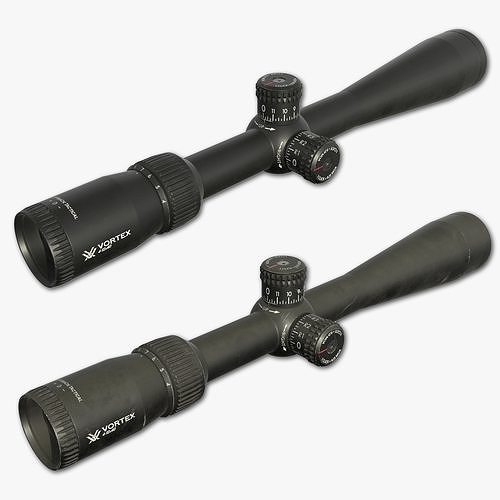 Vortex Optics Diamondback 4-12X40 Riflescope Low-poly 3D model