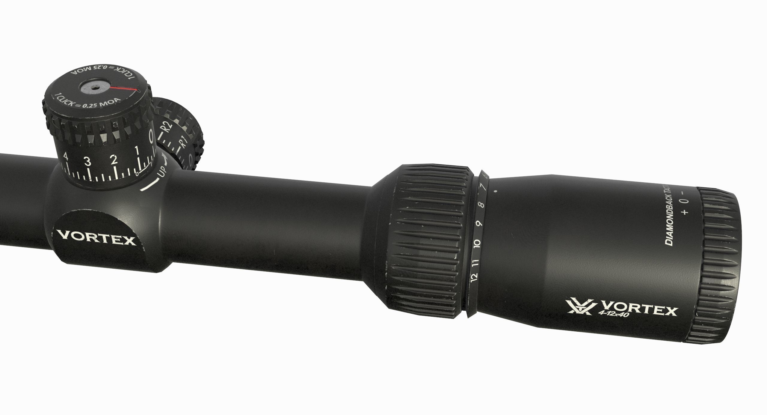Vortex Optics Diamondback 4-12X40 Riflescope Low-poly 3D model_36