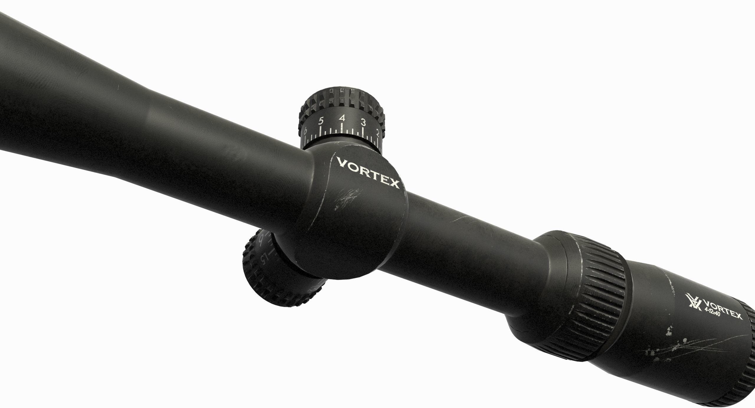 Vortex Optics Diamondback 4-12X40 Riflescope Low-poly 3D model_34