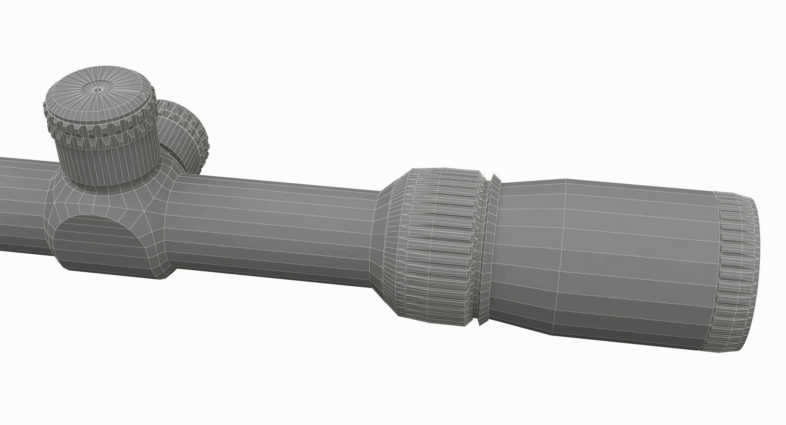 Vortex Optics Diamondback 4-12X40 Riflescope Low-poly 3D model_38