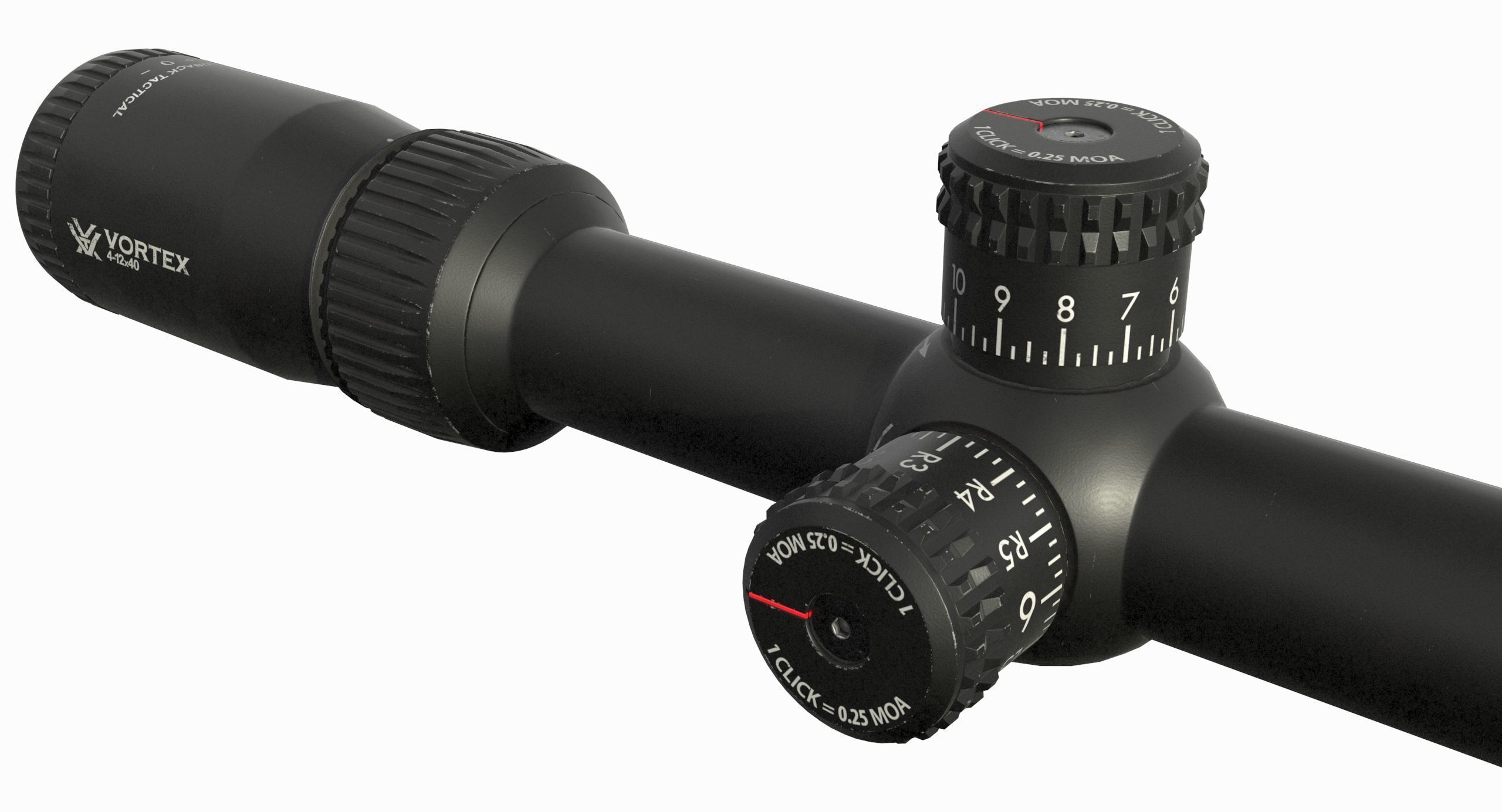 Vortex Optics Diamondback 4-12X40 Riflescope Low-poly 3D model_24