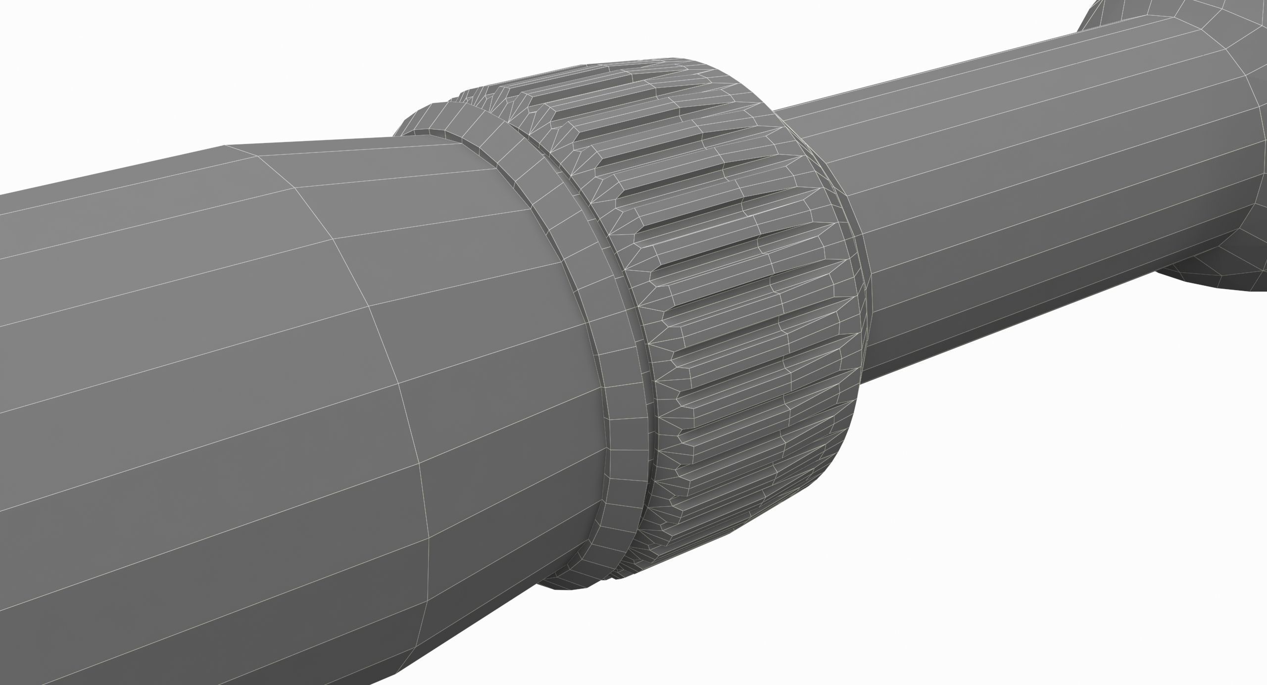 Vortex Optics Diamondback 4-12X40 Riflescope Low-poly 3D model_8