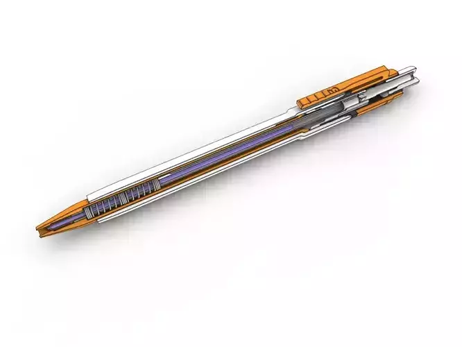 Retractable Ballpoint Pen