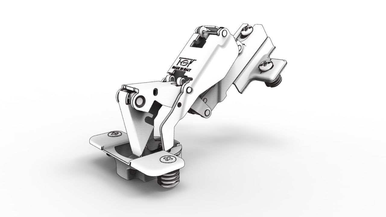 FGV Soft Close Hinge 3D model_5