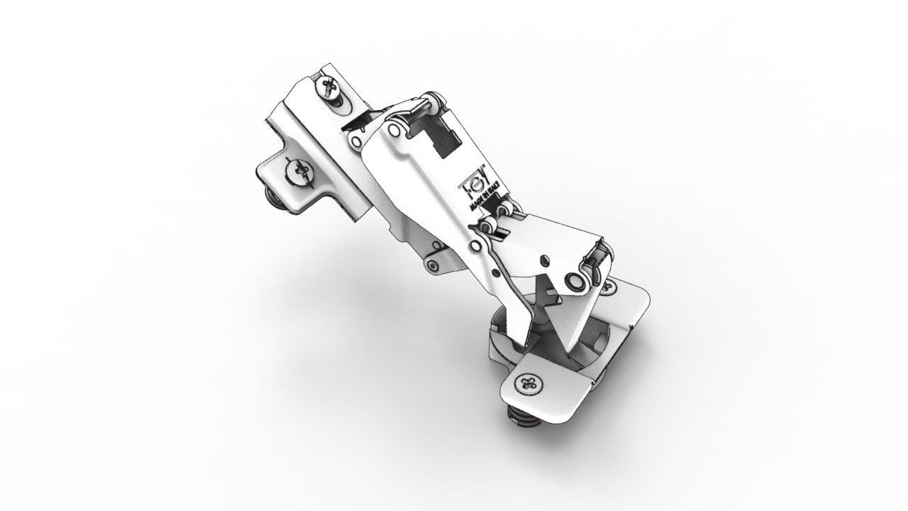 FGV Soft Close Hinge 3D model_3