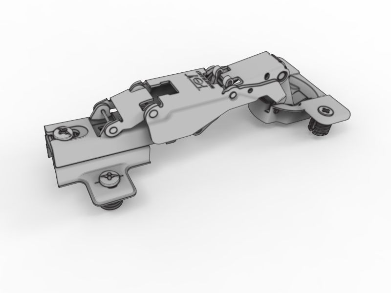 FGV Soft Close Hinge 3D model_2