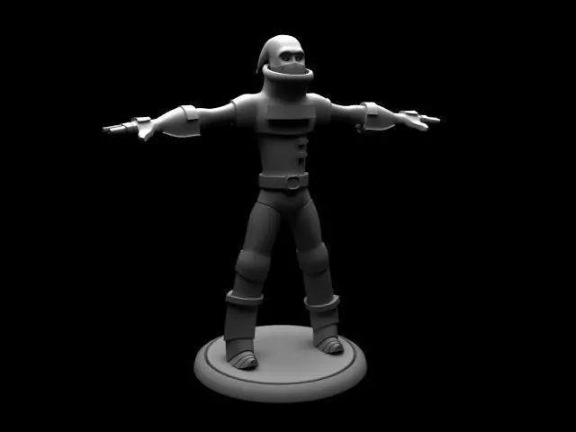 Super Hero 3D model