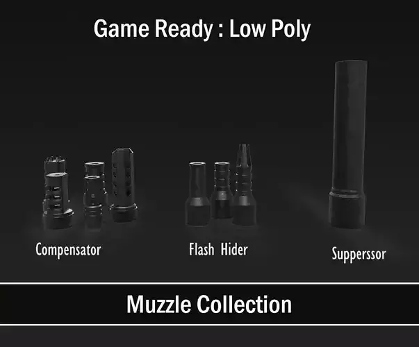 Muzzles Collection 03 Set