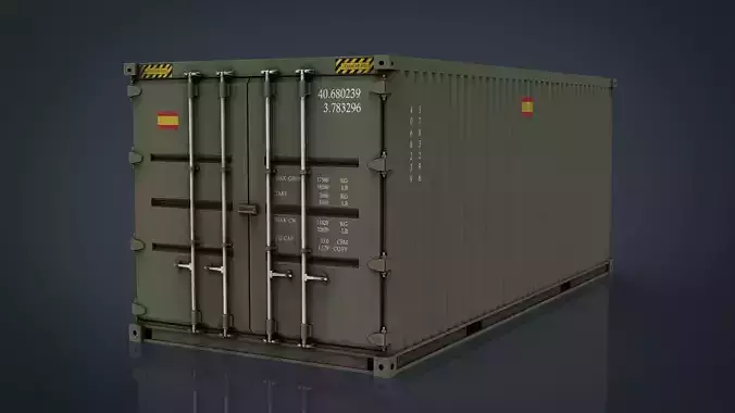 Spanish Military Container 