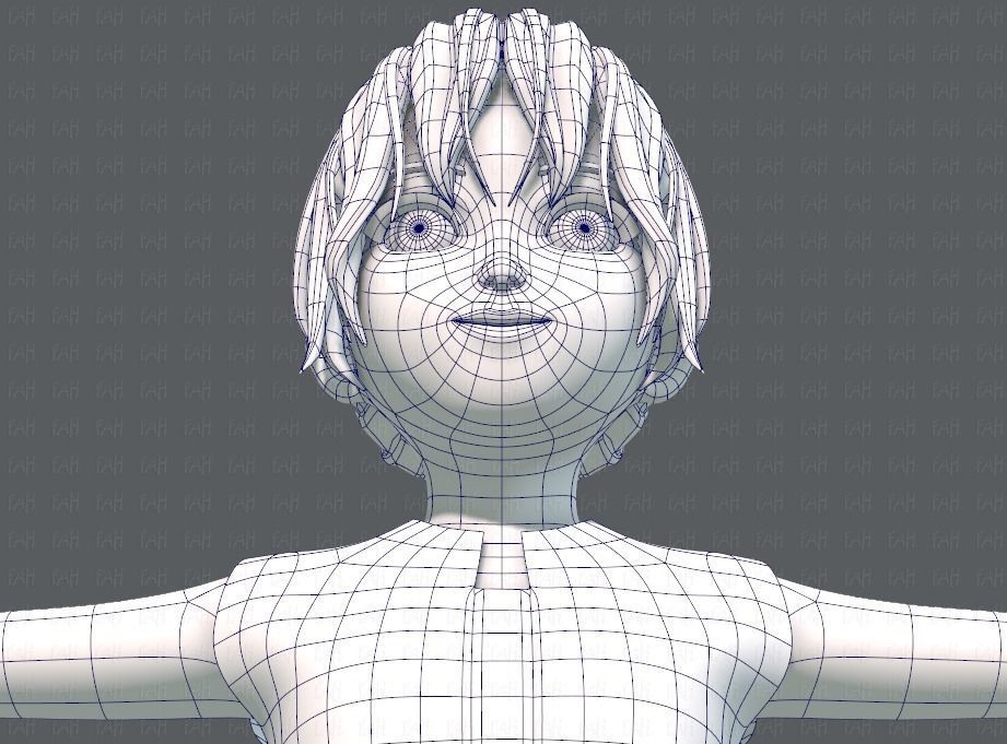 Base GirlV04 Clothing V01 3D model_44