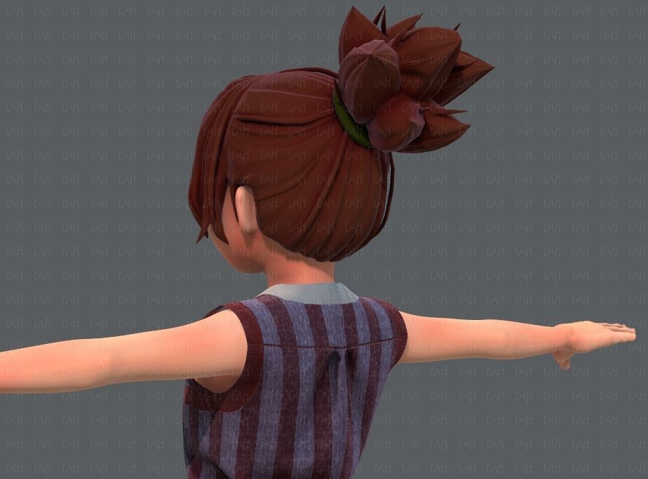 Base GirlV04 Clothing V01 3D model_24