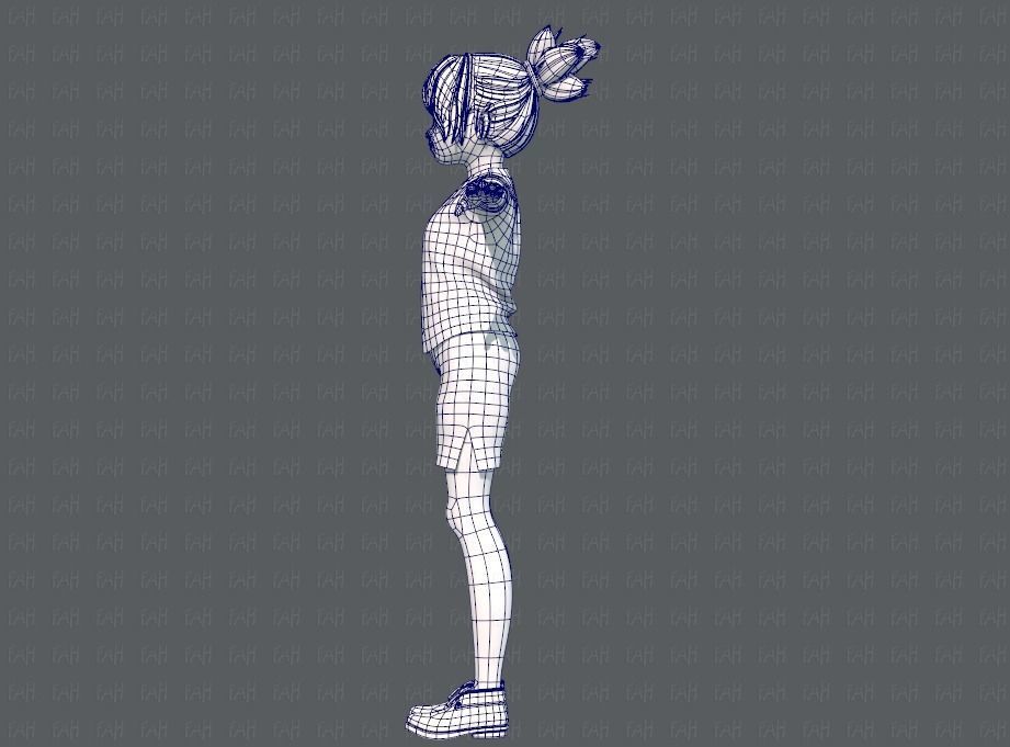 Base GirlV04 Clothing V01 3D model_17