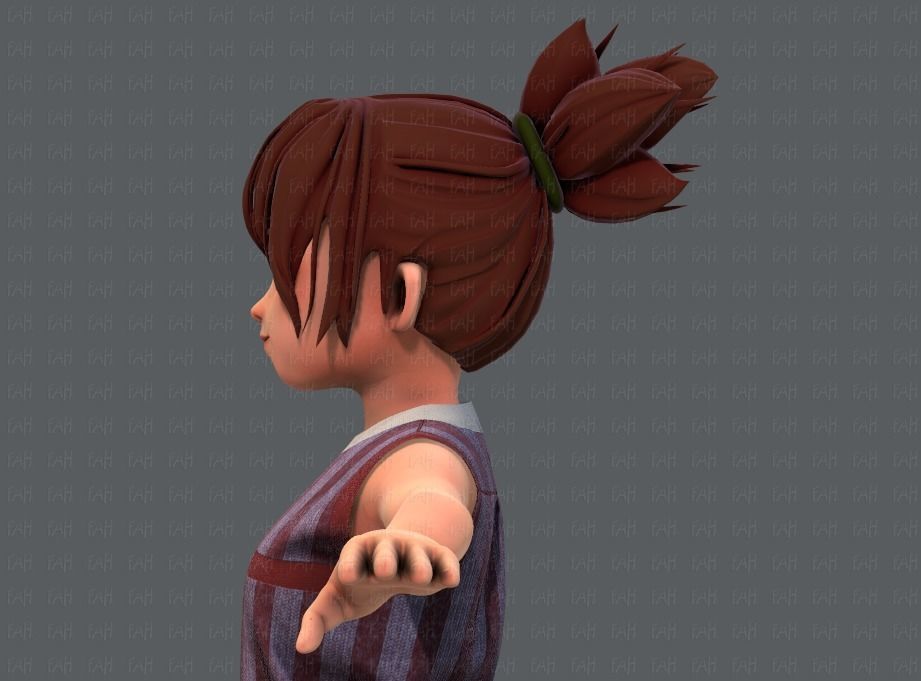 Base GirlV04 Clothing V01 3D model_25