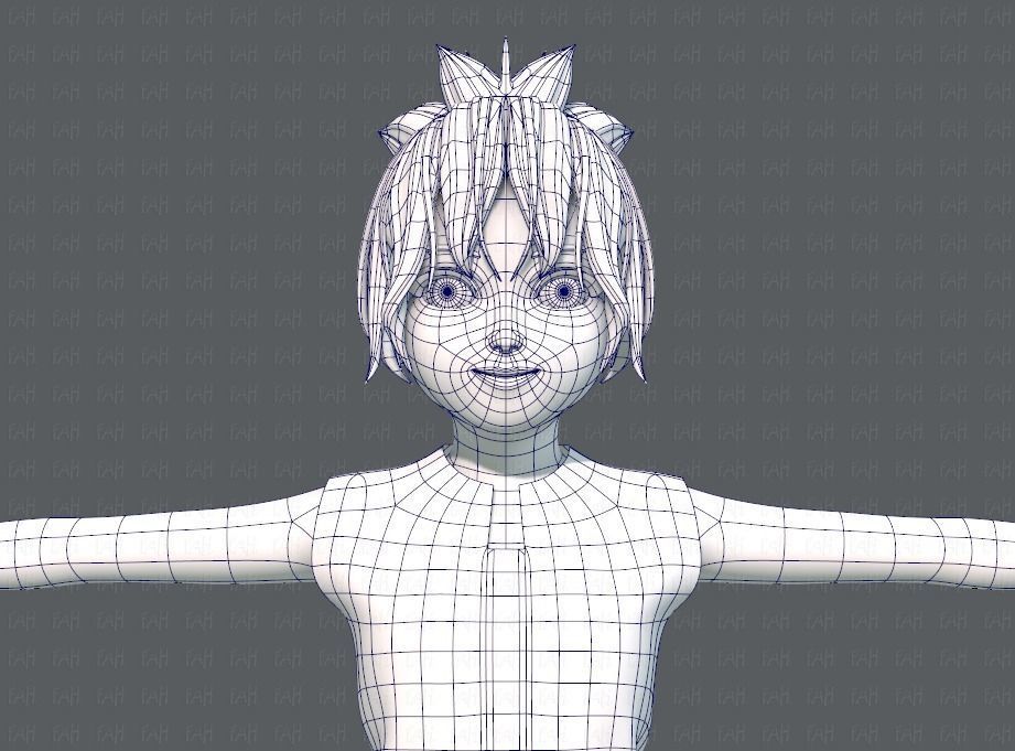 Base GirlV04 Clothing V01 3D model_27