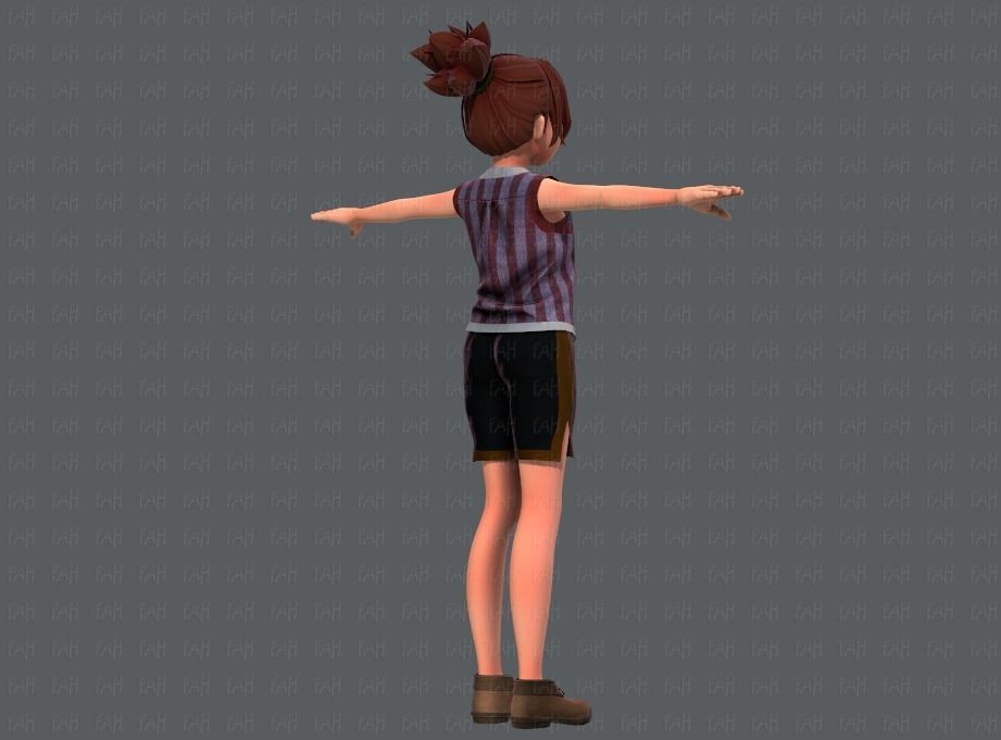 Base GirlV04 Clothing V01 3D model_6