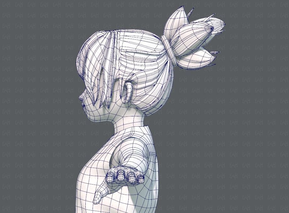 Base GirlV04 Clothing V01 3D model_33