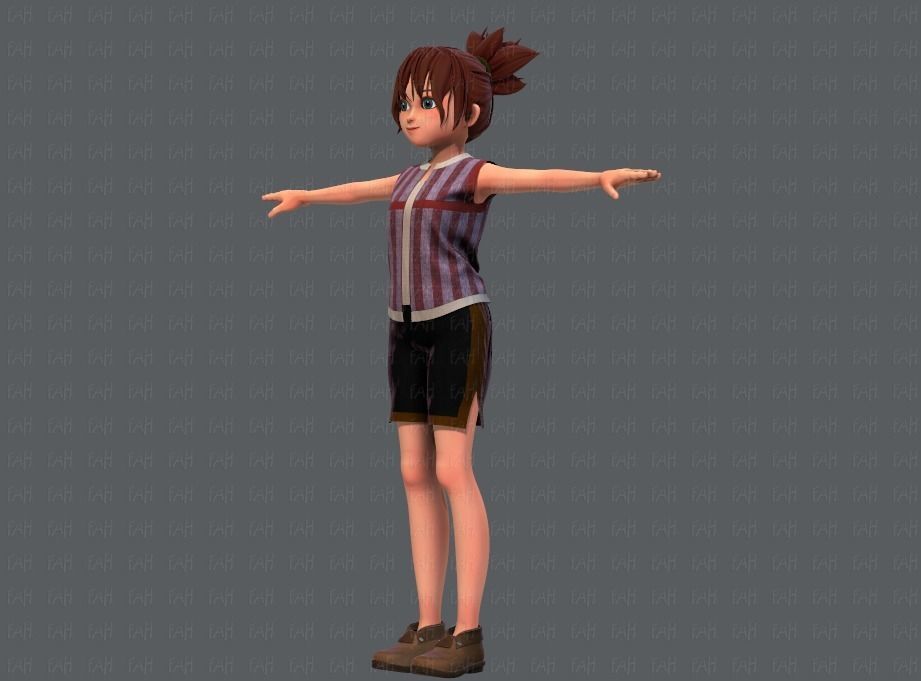 Base GirlV04 Clothing V01 3D model_10